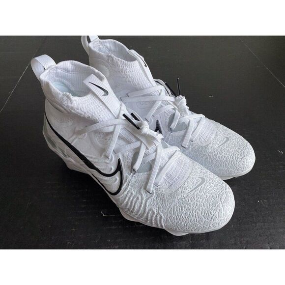 Nike Alpha Huarache NXT White Black Grey Baseball Cleats DJ6517-100 Men’s Sz 8 - Picture 1 of 10